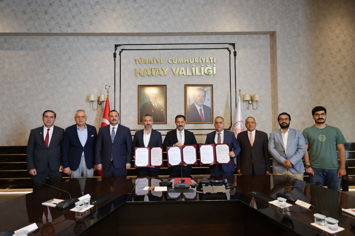 HATAY'DA 510 MİLYON TL'LİK TARIMSAL YATIRIM İÇİN İMZA ATILDI