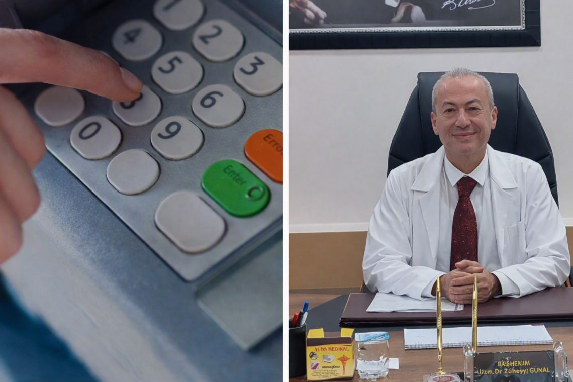 SAMANDAĞ DEVLET HASTANESİ BAHÇESİNE ATM KURULDU