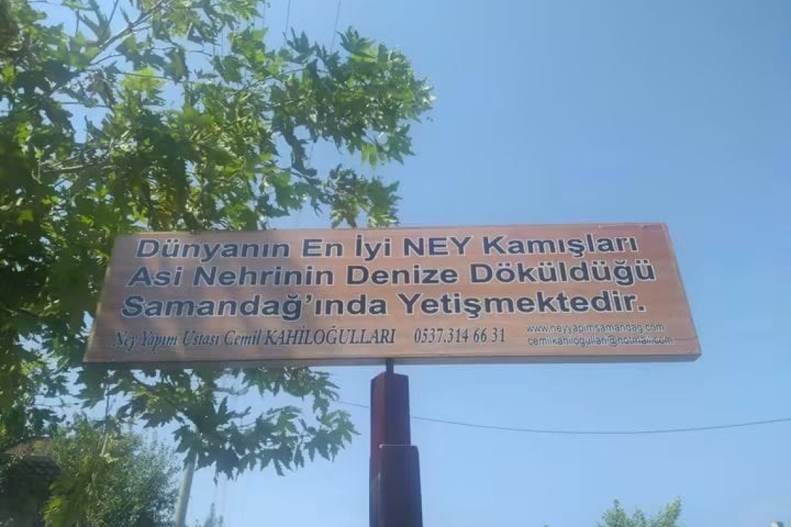 GÜNEY CUMA CAN YAZDI: Gönülden Nefes : Samandağ Ney'i