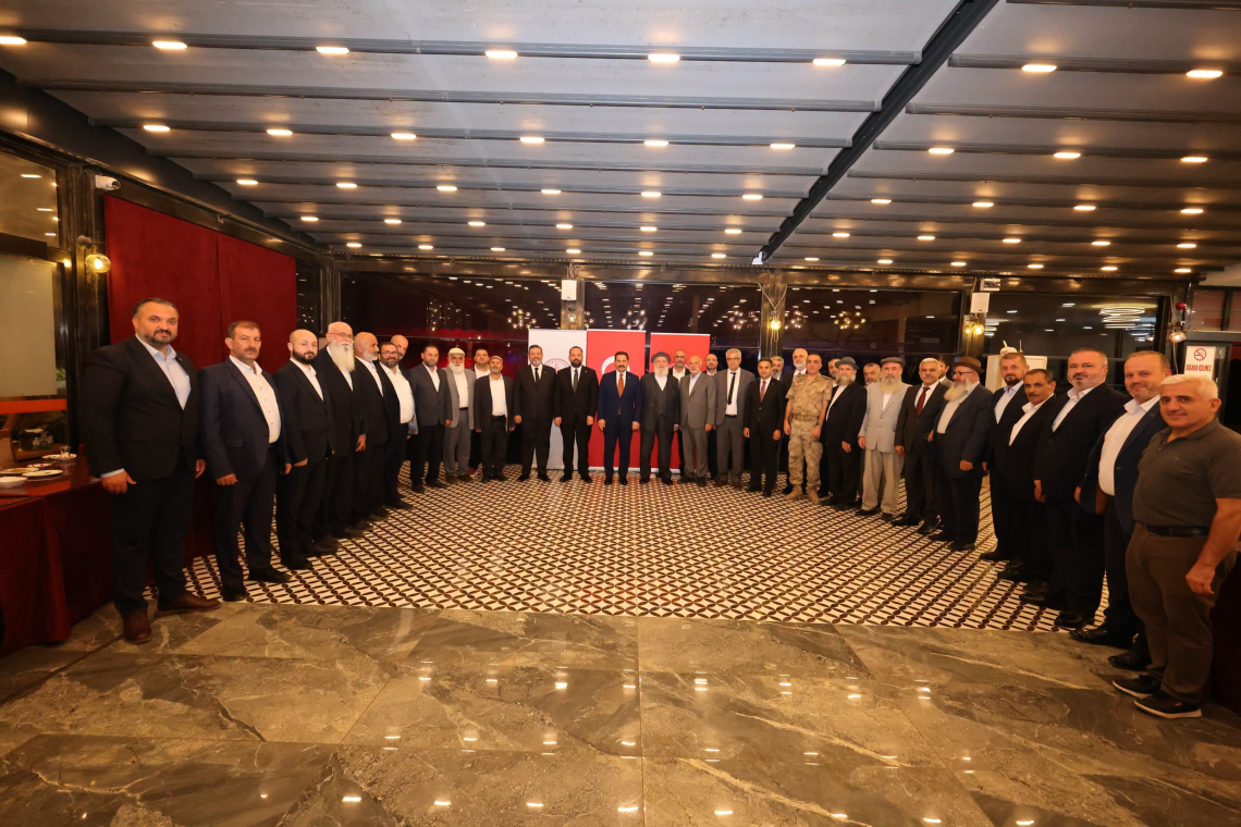 VALİ MASATLI KANAAT ÖNDERLERİYLE BİR ARAYA GELDİ