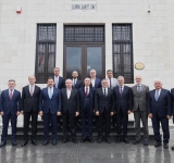 AK PARTİ HEYETİNDEN HATAY’DA YENİDEN İNŞA GÖRÜŞMESİ