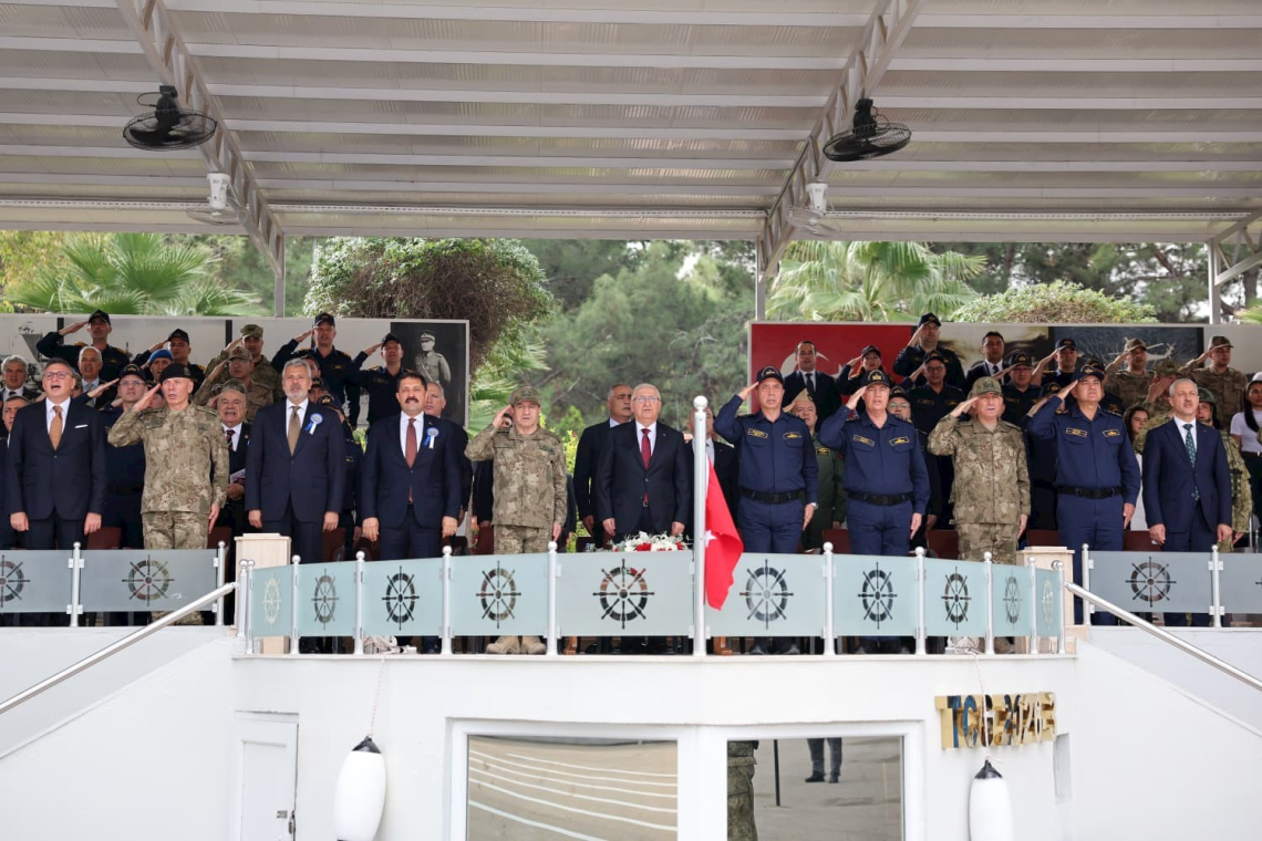 BAKAN GÜLER HATAY’A GELDİ: İSKENDERUN’DA SANCAK TEVDİ TÖRENİNE KATILDI