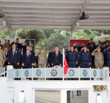 BAKAN GÜLER HATAY’A GELDİ: İSKENDERUN’DA SANCAK TEVDİ TÖRENİNE KATILDI